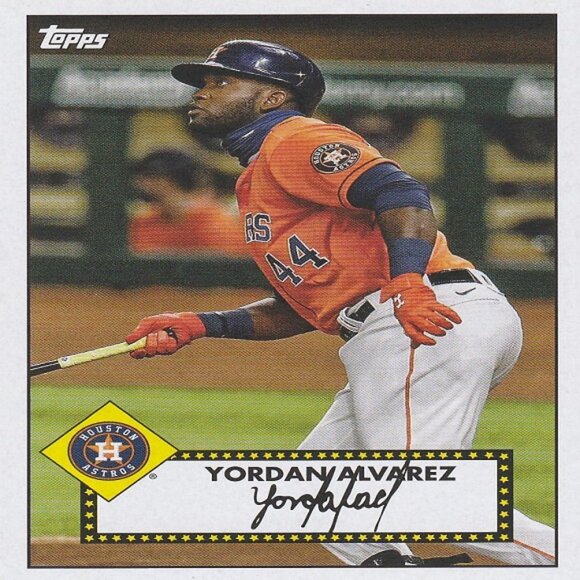Yordan Alvarez (Houston Astros) MLB Card Collection - 2 Card Set - Picture 2 of 3